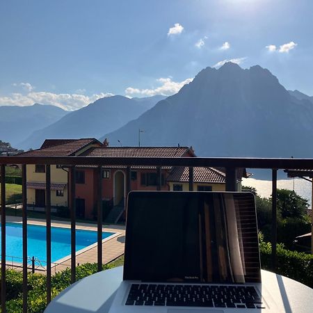 Happy Guest Apartments - Lake View And Pool Riva di Solto Exterior foto